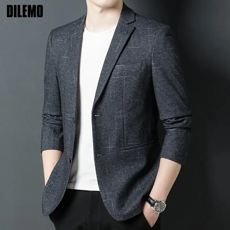 Top Grade Designer Brand Casual Fashion Elegant British Style Party Men Blazers Slim Fit Jacket Business Suit Coat Men Clothes
Top Grade Designer Brand Casual Fashion Elegant British Style Party Men Blazers Slim Fit Jacket Business Suit Coat Men Clothes