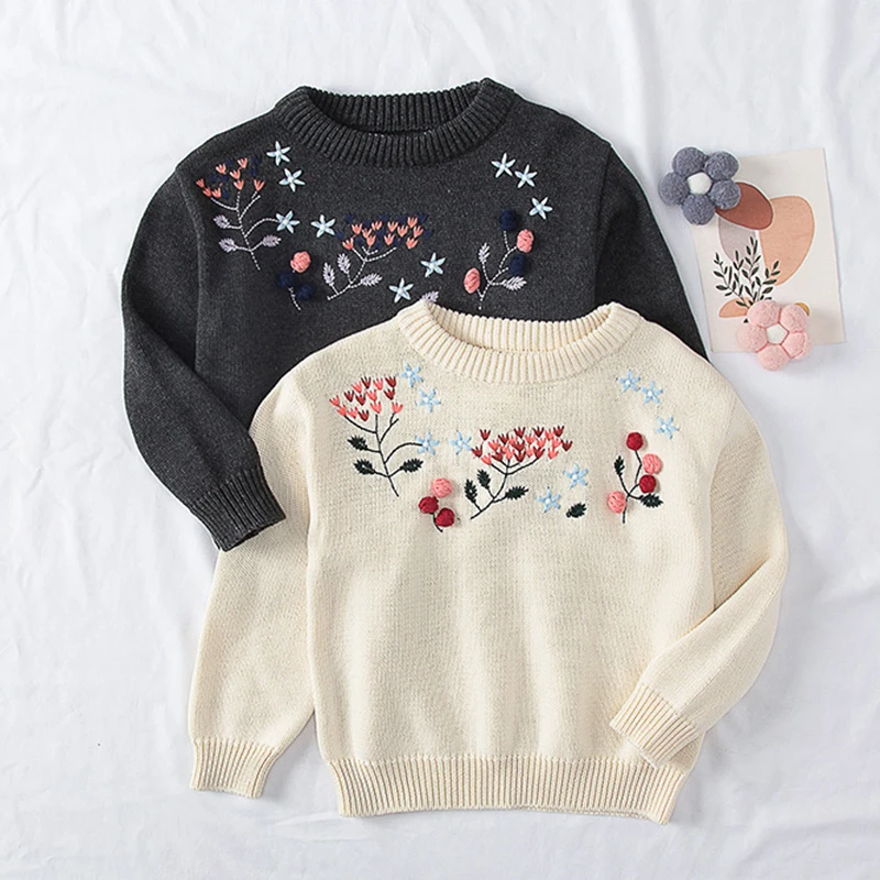 Kids Baby Boys Girls Sweater Autumn Winter Kids Boys Girls Long Sleeve Embroider Pullover Sweater Knitted Sweater
Kids Baby Boys Girls Sweater Autumn Winter Kids Boys Girls Long Sleeve Embroider Pullover Sweater Knitted Sweater
