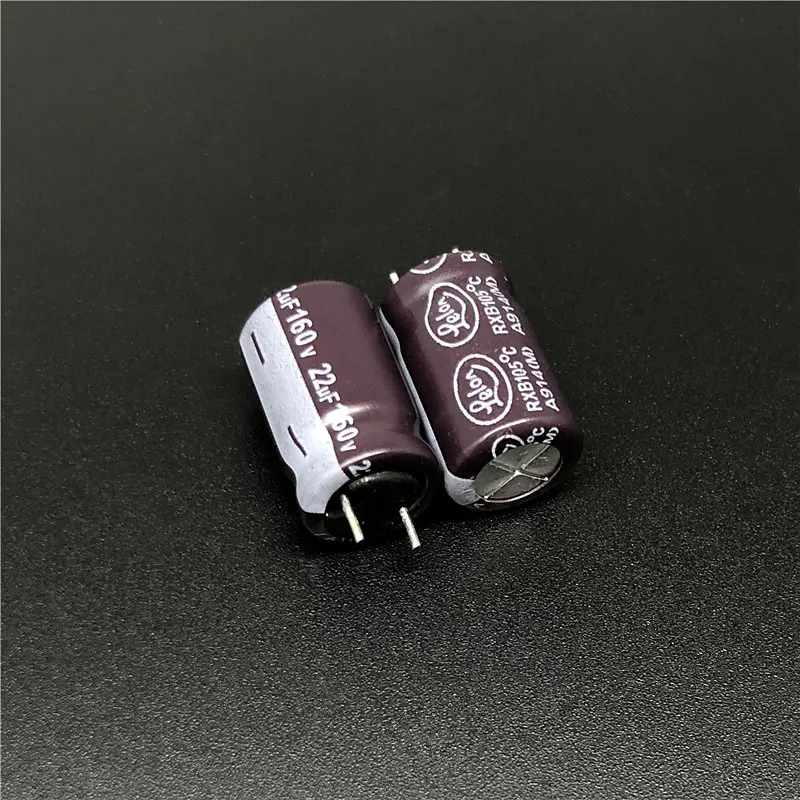 10 шт/100 шт 22uF 160V LELON RXB серия 10x16 мм 160V22uF длительный срок службы PSU алюминиевый