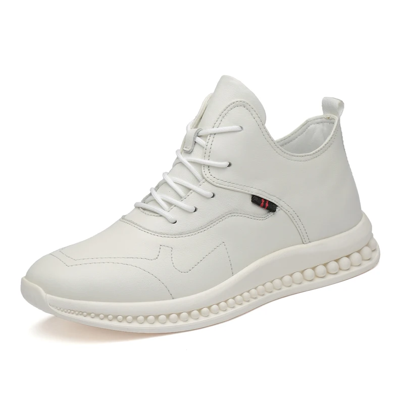 White Flats Mens Outdoor Sneakers for Men Size 37-45 Cowhide Leather Casual High-top Shoes Quantity Flats Black Sneakers Men %
White Flats Mens Outdoor Sneakers for Men Size 37-45 Cowhide Leather Casual High-top Shoes Quantity Flats Black Sneakers Men %