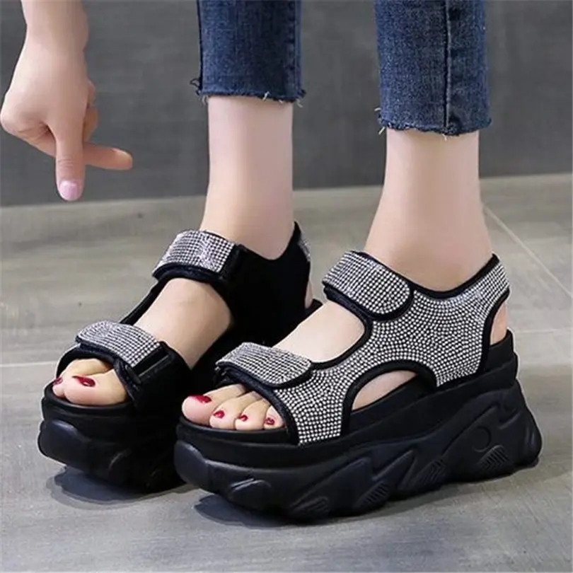 Gladiators Women's Sandals High Heel Platform Chunky Fashion Sneakers Comfort Summer Beach Shoes Height Inreasing Shoes
Gladiators Women's Sandals High Heel Platform Chunky Fashion Sneakers Comfort Summer Beach Shoes Height Inreasing Shoes