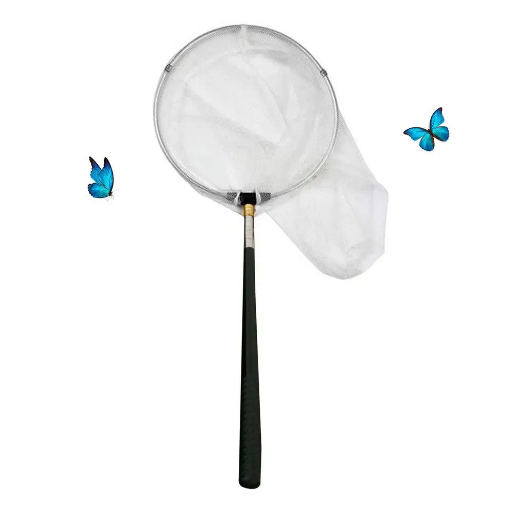 Рыболовная сеть из нержавеющей стали, телескопическая, прочная, для ловли насекомых, рыболовные снасти, аксессуары 
Рыболовная сеть из нержавеющей стали, телескопическая, прочная, для ловли насекомых, рыболовные снасти, аксессуары