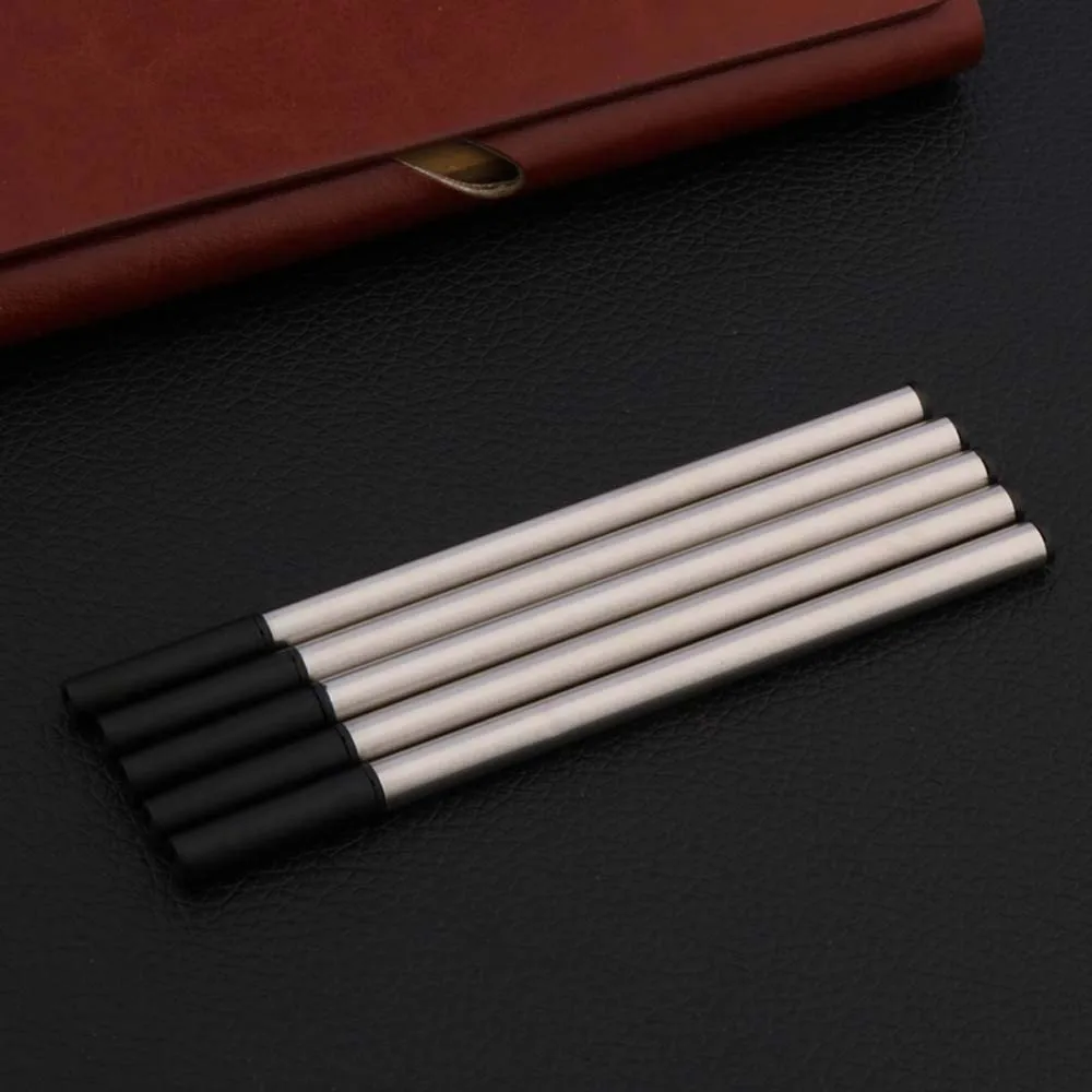 Сменные стержни для гелевой ручки 112 мм 10 шт. сменные чернила металлическая