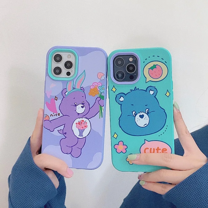 sumkeymi Cute Cartoon Bear Phone Case for iPhone 12 Pro Max 11 Pro Max X XR Xs Max 8 7 Plus 3 in 1 Soft Silicone Cover
sumkeymi Cute Cartoon Bear Phone Case for iPhone 12 Pro Max 11 Pro Max X XR Xs Max 8 7 Plus 3 in 1 Soft Silicone Cover