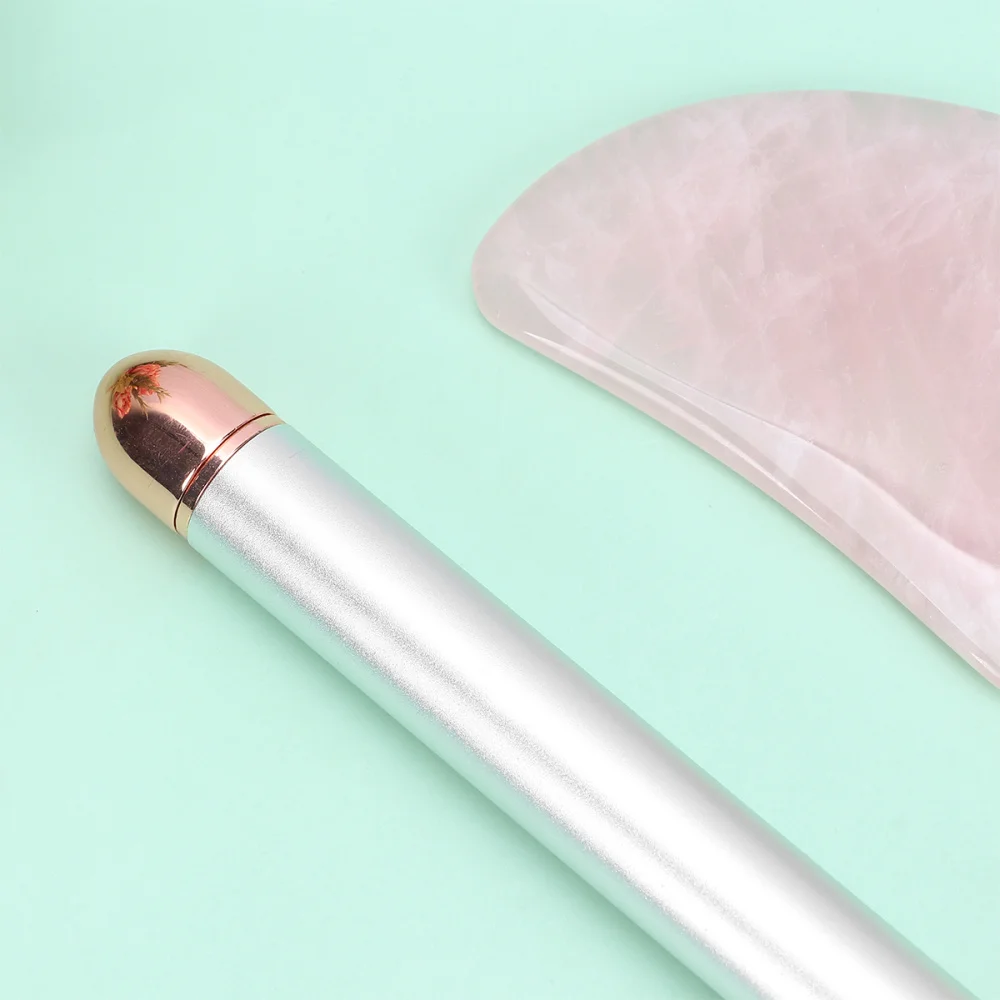 1 Set Electric Stone Beauty Roller Face Firming Bar Face Massager Skin Care Supply for Girls Ladies without Battery (Silve
1 Set Electric Stone Beauty Roller Face Firming Bar Face Massager Skin Care Supply for Girls Ladies without Battery (Silve