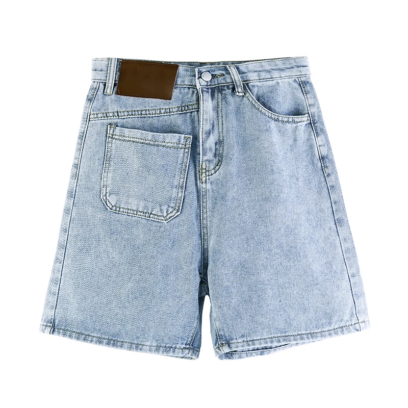 Shorts Women Vintage Loose Straight Denim Trousers Female Pockets Stylish Leisure Ins Chic Casual Fashion Korean Style Summer
Shorts Women Vintage Loose Straight Denim Trousers Female Pockets Stylish Leisure Ins Chic Casual Fashion Korean Style Summer