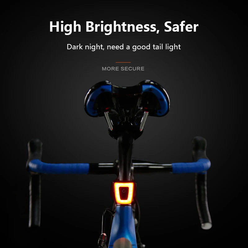 Велоспорт ночной Светильник Предупреждение USB флэш светильник для велосипеда