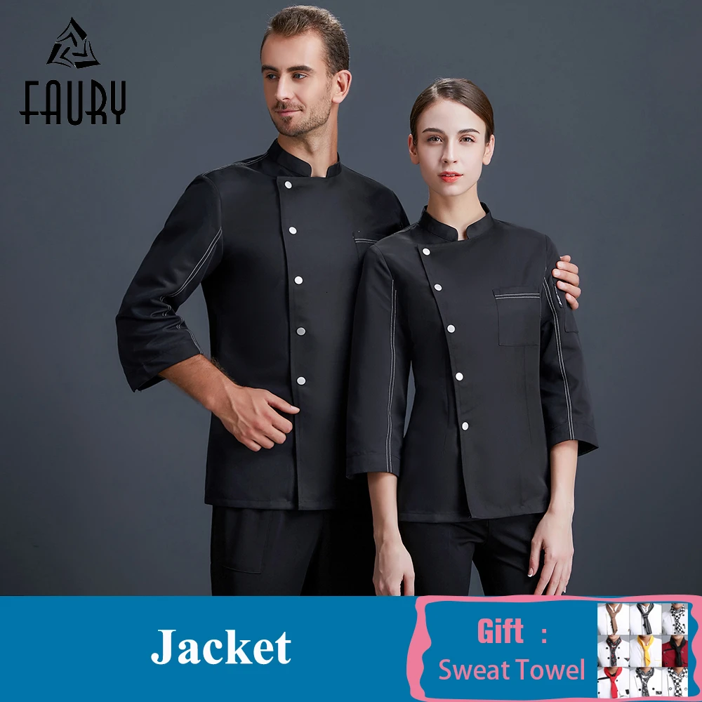 Chef Cook Uniform Shirts Food Service Restaurant Kitchen Overalls Professional Catering Jackets Cafe Shop Barber Waiter Uniform
Chef Cook Uniform Shirts Food Service Restaurant Kitchen Overalls Professional Catering Jackets Cafe Shop Barber Waiter Uniform