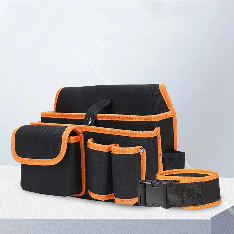 Multifunctional Tool Bag Durable Waterproof Canvas Tool Bag Belt Bag Electrician Repair Tool Bag Storage Bag Tool Pocket
Multifunctional Tool Bag Durable Waterproof Canvas Tool Bag Belt Bag Electrician Repair Tool Bag Storage Bag Tool Pocket