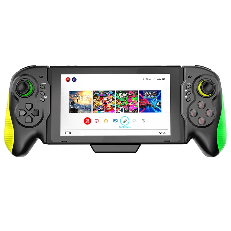 NS-Switch Grip In-line Gamepad For N-Switch NS Charge Play Games With Six-axis Gyroscope Gravity Sensing Dual-Motor Vibration
NS-Switch Grip In-line Gamepad For N-Switch NS Charge Play Games With Six-axis Gyroscope Gravity Sensing Dual-Motor Vibration