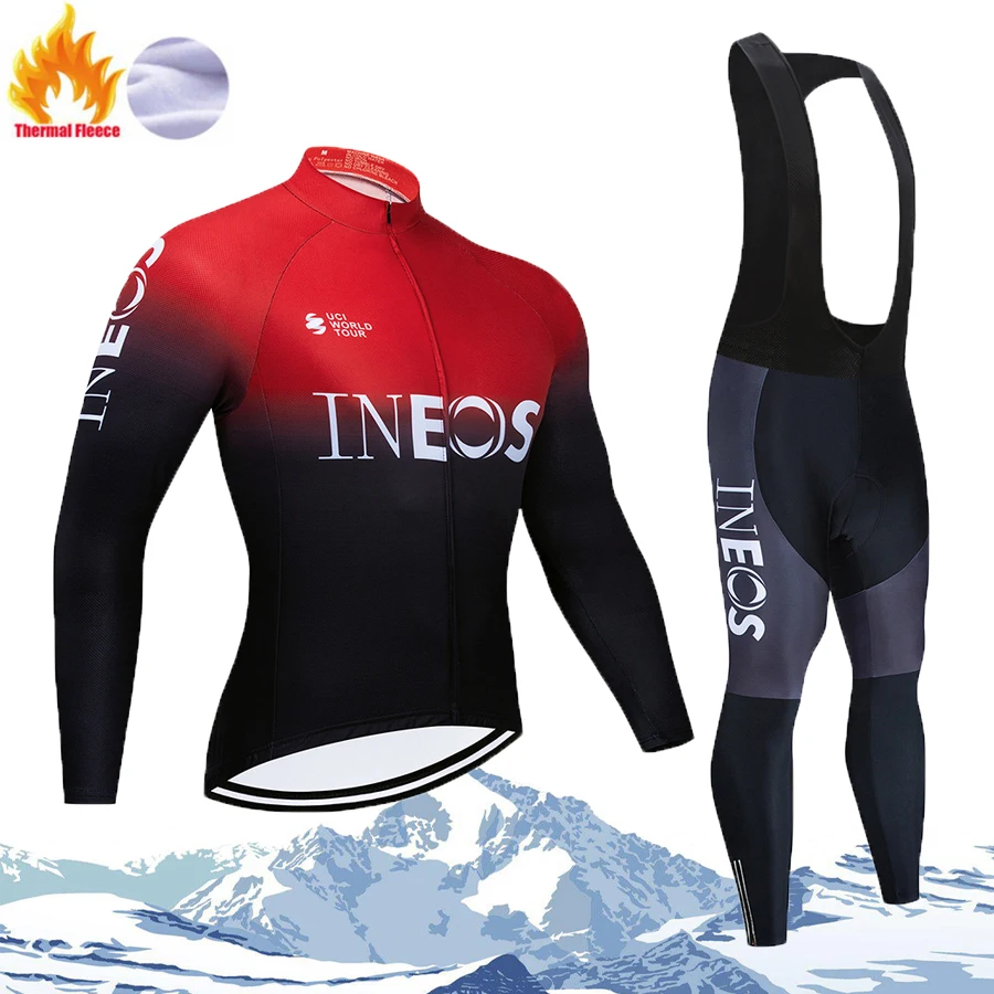 2021 Зимняя Теплая Флисовая одежда для велоспорта INEOS Pro Team, мужской костюм из Джерси с длинным рукавом, одежда для езды на велосипеде и горном ...
2021 Зимняя Теплая Флисовая одежда для велоспорта INEOS Pro Team, мужской костюм из Джерси с длинным рукавом, одежда для езды на велосипеде и горном ...