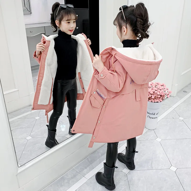 Girls Baby's Coat Jacket Outwear 2022 Cool Thicken Winter Plus Velvet Warm Cotton Fleece High Quality Children's Clothing
Girls Baby's Coat Jacket Outwear 2022 Cool Thicken Winter Plus Velvet Warm Cotton Fleece High Quality Children's Clothing
