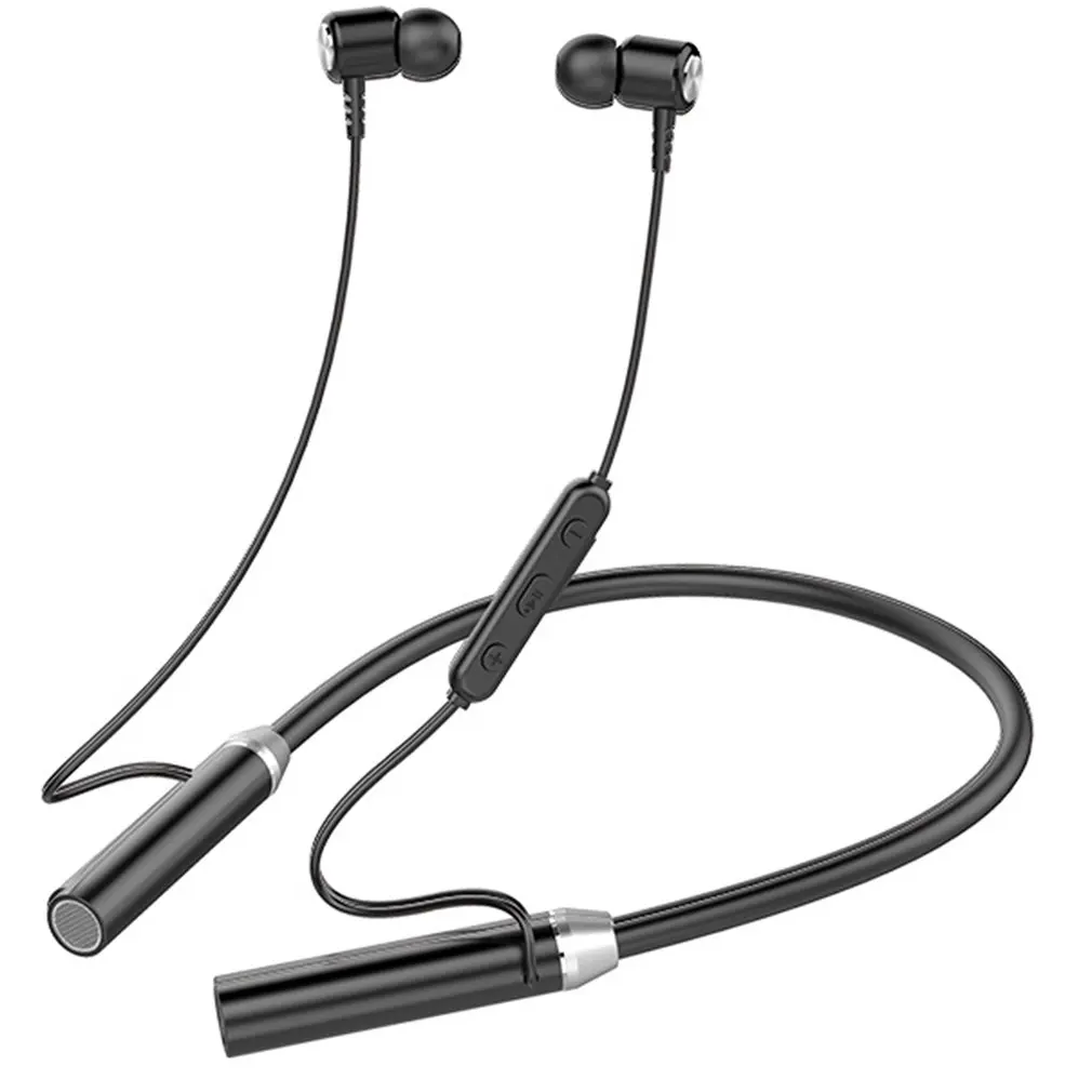 Wireless Bluetooth-compatible 5.0 Earphone In-ear Neckband Stereo Sports Headset Handsfree Earbuds Headphones With Mic For Phone 
Wireless Bluetooth-compatible 5.0 Earphone In-ear Neckband Stereo Sports Headset Handsfree Earbuds Headphones With Mic For Phone