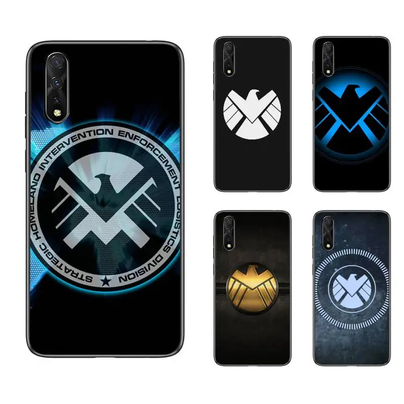 Агенты S.H.I.E.L.D защитный чехол для телефона Samsung S6 S7 Edge S8 S9 S10 E lite2019 S20 Plus Fundas