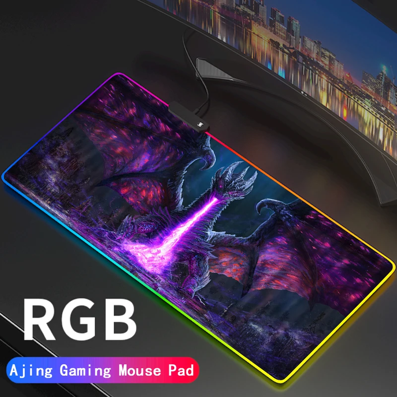 Большой игровой коврик для мыши Dragon RGB, противоскользящая резиновая основа, компьютерная клавиатура, светодиодный коврик для мыши для компь...
Большой игровой коврик для мыши Dragon RGB, противоскользящая резиновая основа, компьютерная клавиатура, светодиодный коврик для мыши для компь...