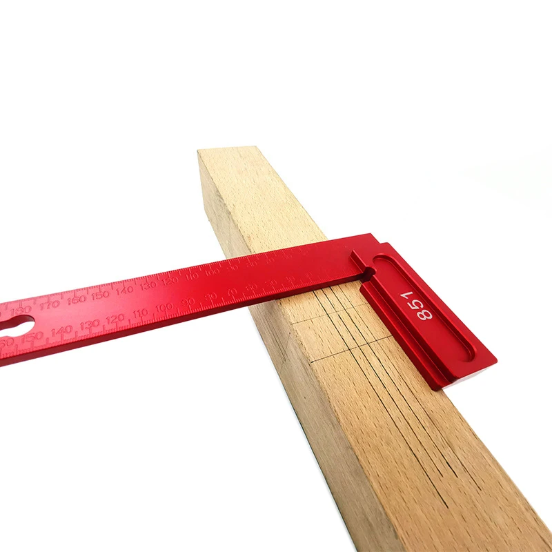 inch Metric Measuring Tool Woodworking T-type Scribe Mark Measurement Tool Aluminum Alloy Precision Cross-calibration Ruler
inch Metric Measuring Tool Woodworking T-type Scribe Mark Measurement Tool Aluminum Alloy Precision Cross-calibration Ruler