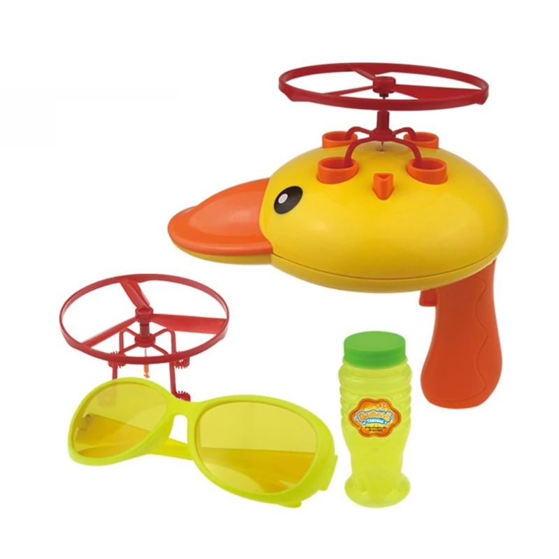 B2RE 1Set Flying Duck Bubble Toy Bubble Blowing Maker with Bamboo Dragonfly Interactive Outdoor Kit Beach Aerocraft Toy
B2RE 1Set Flying Duck Bubble Toy Bubble Blowing Maker with Bamboo Dragonfly Interactive Outdoor Kit Beach Aerocraft Toy