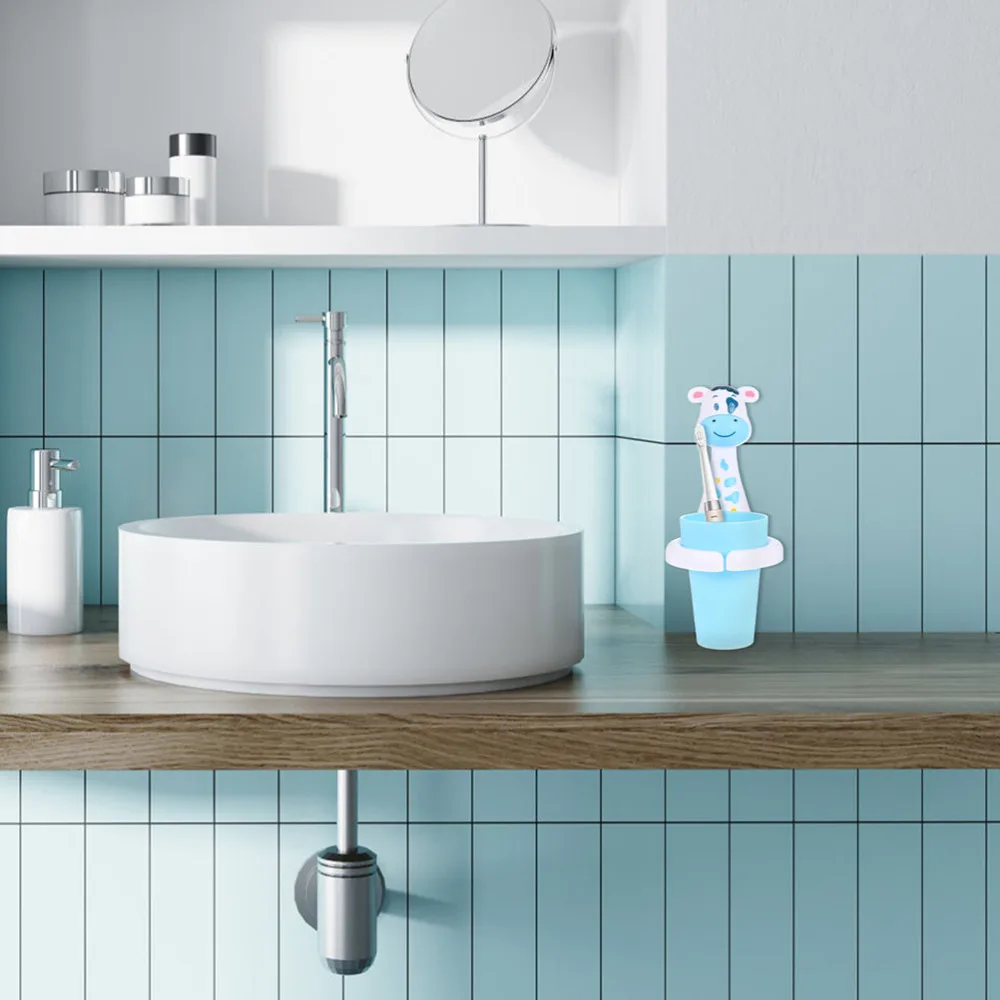2 Sets Cartoon Animal Shaped Punch-free Toothbrushes Storage Stand for Bathroom
2 Sets Cartoon Animal Shaped Punch-free Toothbrushes Storage Stand for Bathroom