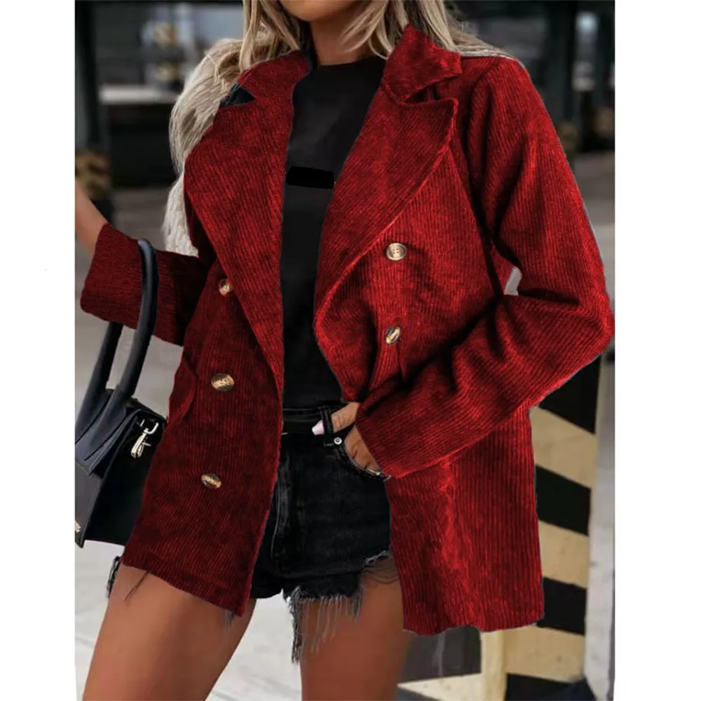 Women Warm Long Sleeve Suit Commute Cardigan Slim Loose Jacket Coat Tops Suit Collar Casual Jacket
Women Warm Long Sleeve Suit Commute Cardigan Slim Loose Jacket Coat Tops Suit Collar Casual Jacket