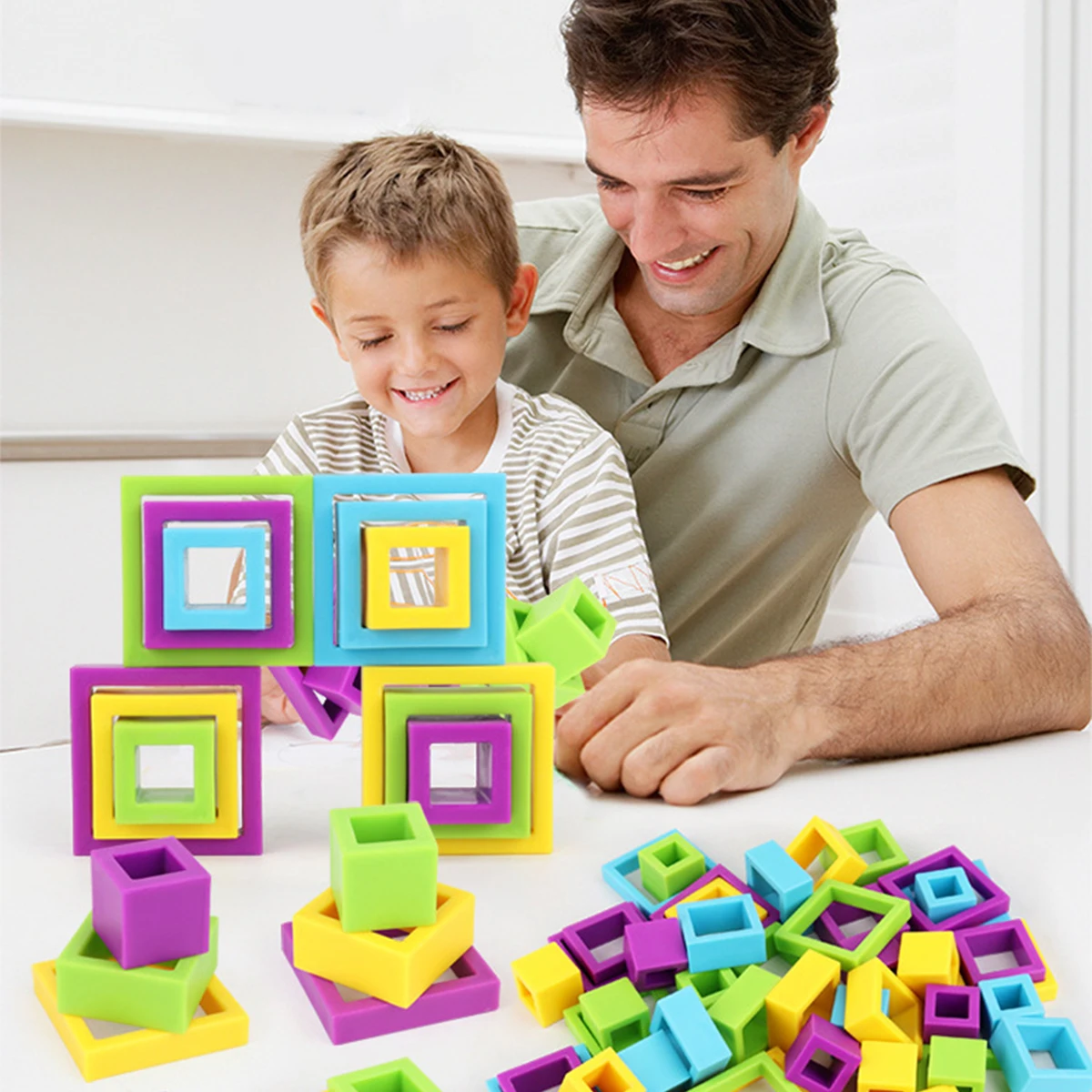 Baby Stacking Building toys Interactive Puzzle Challenging Toys Development Framed Board Games for Preschool Toy
Baby Stacking Building toys Interactive Puzzle Challenging Toys Development Framed Board Games for Preschool Toy