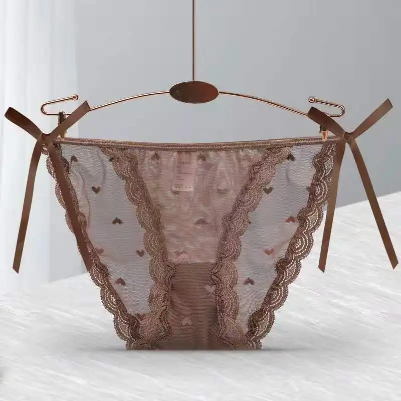 Cotton Women's Underwear Multicolor Bowknot Girl Bandage Breathable Flower Net Yarn Low-waist Comfortable Ladies Briefs
Cotton Women's Underwear Multicolor Bowknot Girl Bandage Breathable Flower Net Yarn Low-waist Comfortable Ladies Briefs