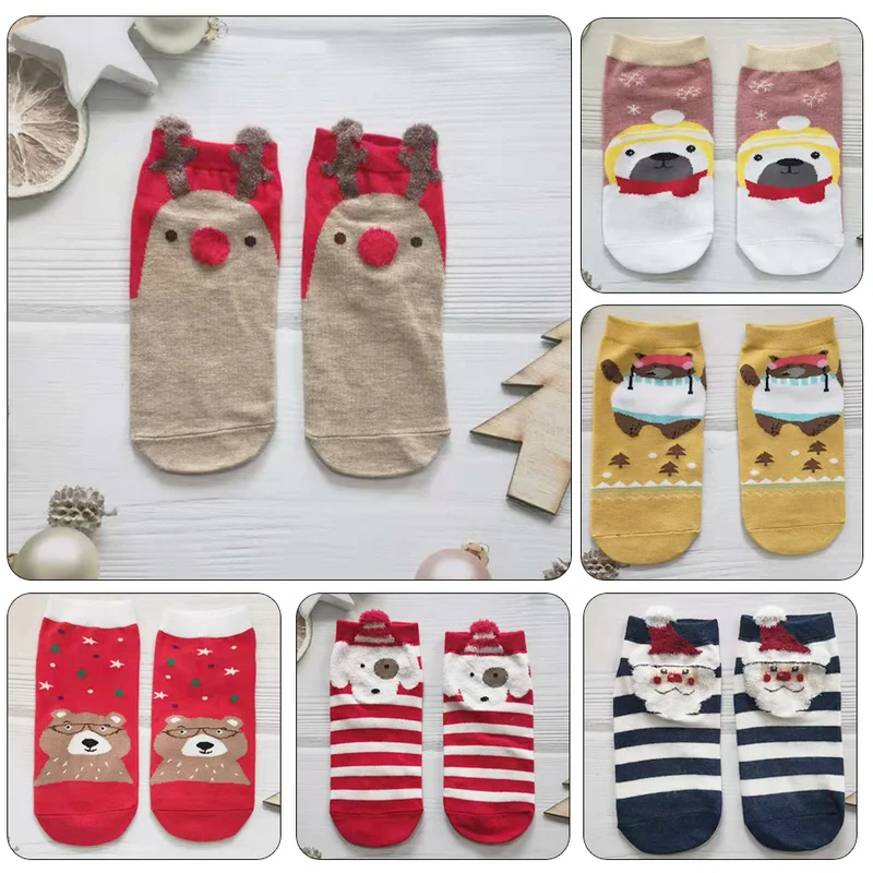 Christmas Socks PEONFLY New Colorful Cotton Happy Men's Crew Socks Harajuku Hip Hop Funny Cartoon Santa Claus Biscuits
Christmas Socks PEONFLY New Colorful Cotton Happy Men's Crew Socks Harajuku Hip Hop Funny Cartoon Santa Claus Biscuits