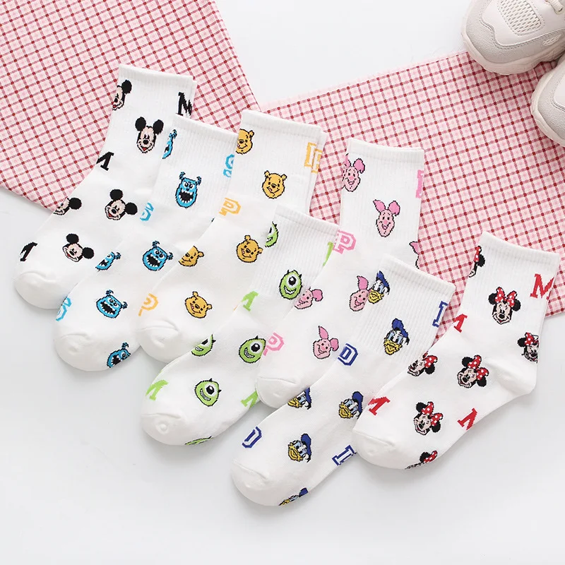 Disney Casual Cute women Scoks Cartoon animal Mickey Duck ladies Socks Cotton happy Funny street adult Middle tube sock
Disney Casual Cute women Scoks Cartoon animal Mickey Duck ladies Socks Cotton happy Funny street adult Middle tube sock