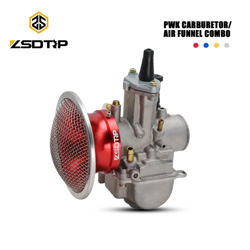ZSDTRP 21 24 26 28 30 mm Motorcycle PWK Carburetor with Power + 50mm Air Filter Wind Cup For Honda Kawasaki CRF KLX GY6 JOG ATV 
ZSDTRP 21 24 26 28 30 mm Motorcycle PWK Carburetor with Power + 50mm Air Filter Wind Cup For Honda Kawasaki CRF KLX GY6 JOG ATV