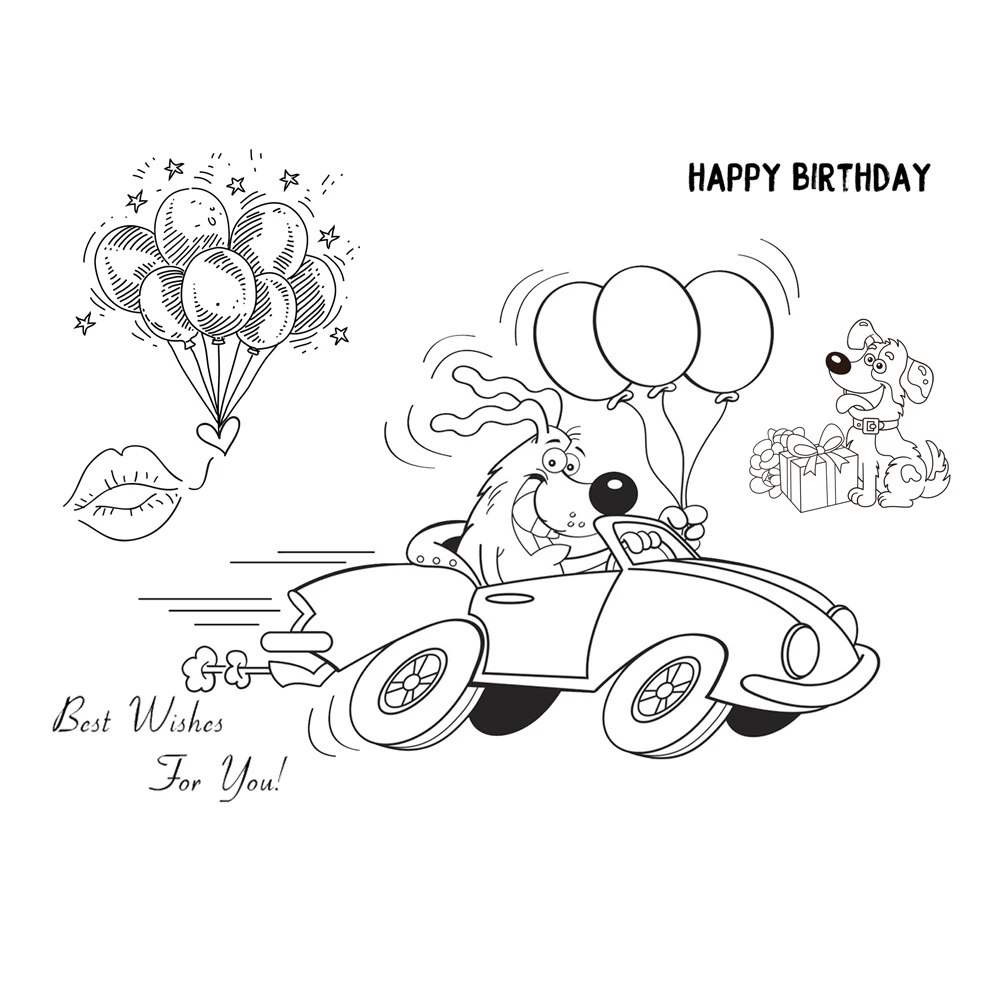 Balloon Birthday Wishes Clear Stamps For DIY Scrapbooking Card Making Silicone Stamps Fun Decoration Supplies
Balloon Birthday Wishes Clear Stamps For DIY Scrapbooking Card Making Silicone Stamps Fun Decoration Supplies