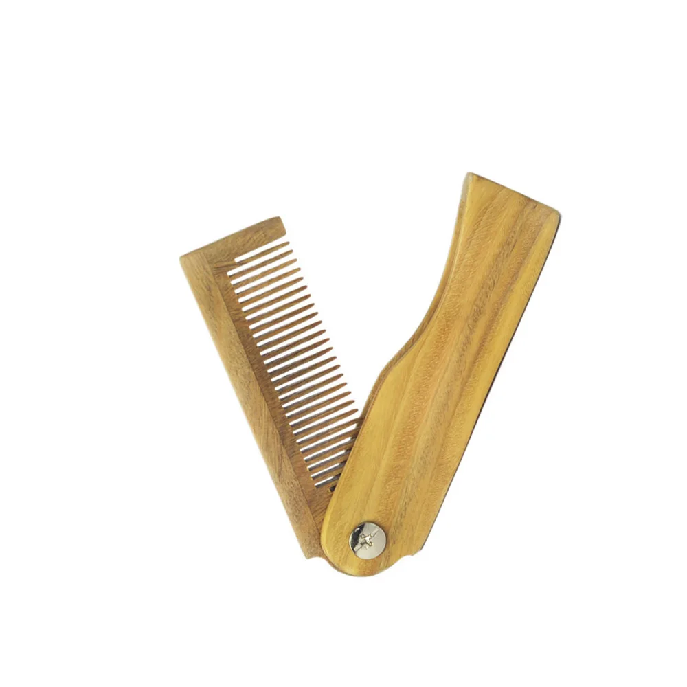 1pcs Sandalwood Folding Wood Comb Portable Hairdressing Anti-static Natural Wood Comb Men's Beard Comb Brush Barber Accessory
1pcs Sandalwood Folding Wood Comb Portable Hairdressing Anti-static Natural Wood Comb Men's Beard Comb Brush Barber Accessory
