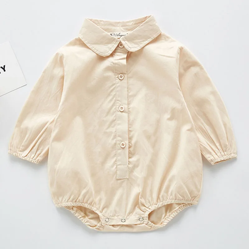 Toddler Kids Girl Baby Boy Clothes Cotton Long-Sleeved Shirt Style Bodysuit Solid Spring Autumn Jumpsuit Outfit Baby Clothes
Toddler Kids Girl Baby Boy Clothes Cotton Long-Sleeved Shirt Style Bodysuit Solid Spring Autumn Jumpsuit Outfit Baby Clothes