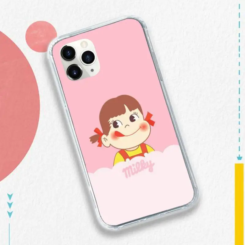 Sweet Peko Milk Milky Cute cartoon pink Phone Case for iPhone 11 12 pro XS MAX 8 7 6 6S Plus X 5S SE 2020 XR
Sweet Peko Milk Milky Cute cartoon pink Phone Case for iPhone 11 12 pro XS MAX 8 7 6 6S Plus X 5S SE 2020 XR