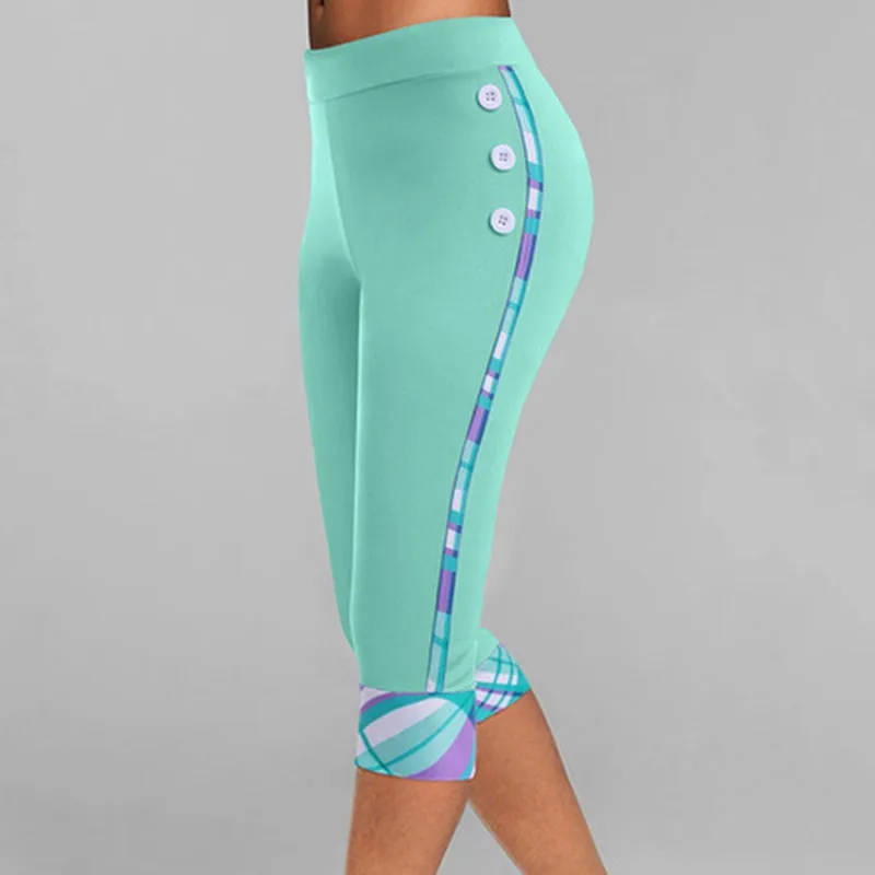 Female Casual Tight Sexy Comfortable High Waist Five Cents Trousers Simple All-Match Solid Color Ladies Knee-Length Trousers
Female Casual Tight Sexy Comfortable High Waist Five Cents Trousers Simple All-Match Solid Color Ladies Knee-Length Trousers