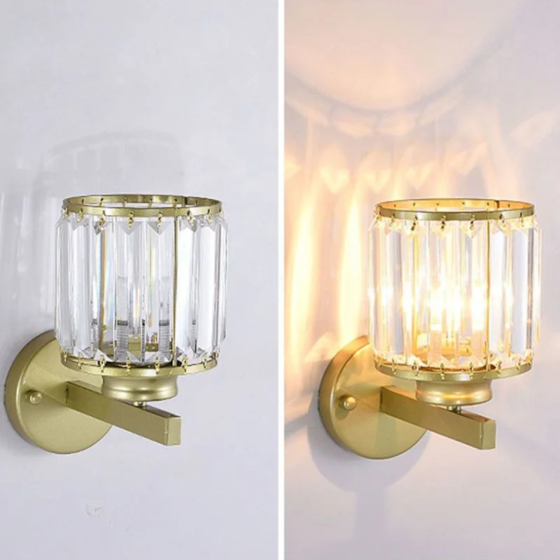 NEW Crystal Wall Light Luxury Crystal Wall Light Creative Round/Square Style E27 Wall Lamp for Cafe Bar Corridor Home Decor
NEW Crystal Wall Light Luxury Crystal Wall Light Creative Round/Square Style E27 Wall Lamp for Cafe Bar Corridor Home Decor