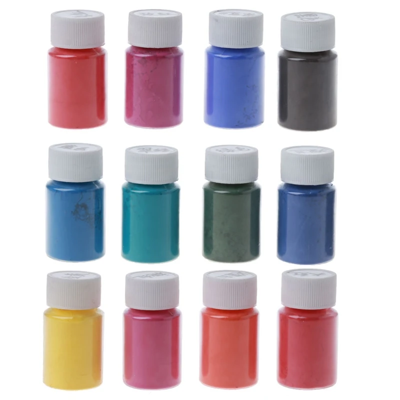 12 Colors Thermochromic Temperature Activated Pigment Powder Heat Sensitive Color Changing Powder Resin Epoxy Art Craft
12 Colors Thermochromic Temperature Activated Pigment Powder Heat Sensitive Color Changing Powder Resin Epoxy Art Craft