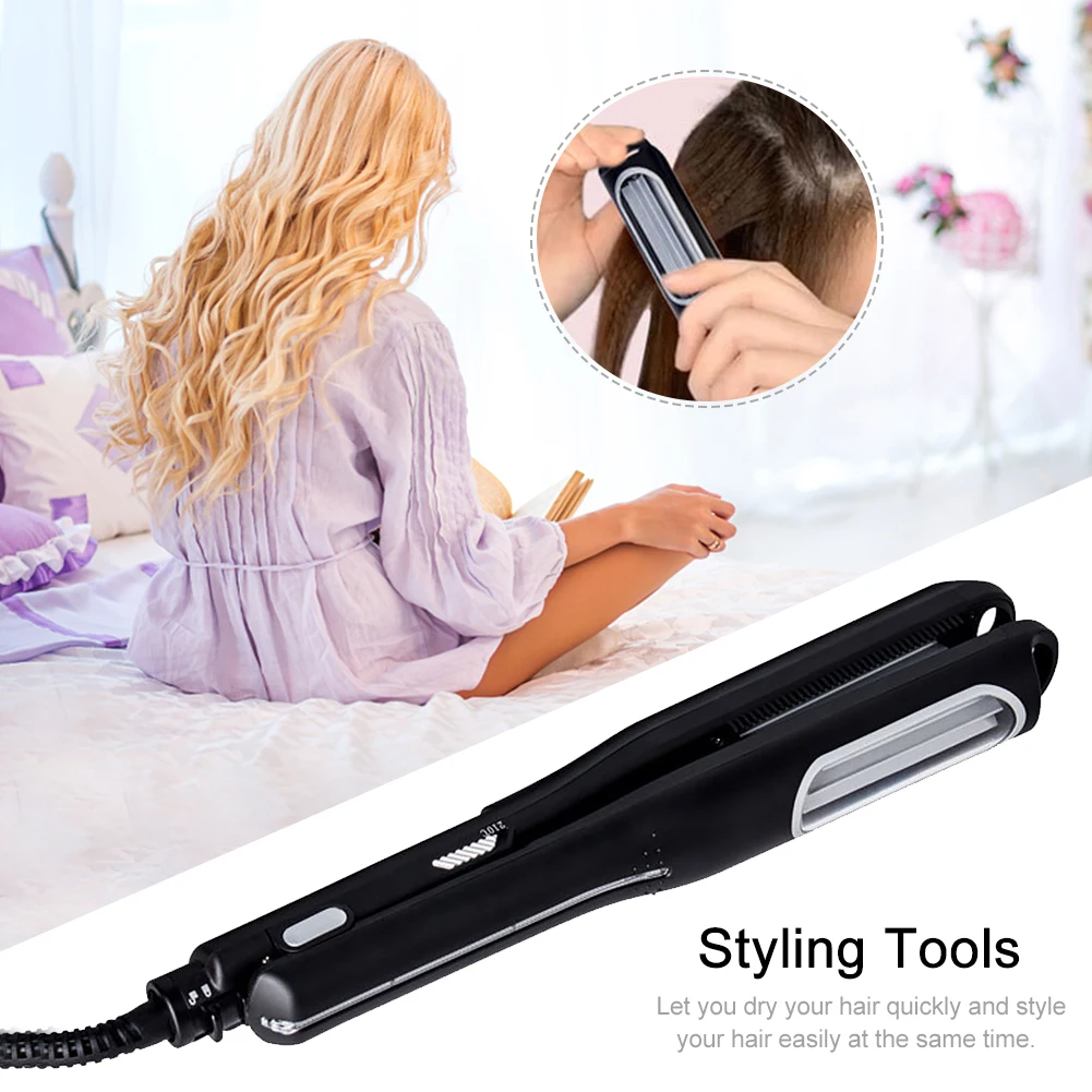 2 In 1 Air Stone Ceramic Styling Tools Travel Lightweight Compact Automatic Hair Curler Straightener Home Salon DIY Electric
2 In 1 Air Stone Ceramic Styling Tools Travel Lightweight Compact Automatic Hair Curler Straightener Home Salon DIY Electric