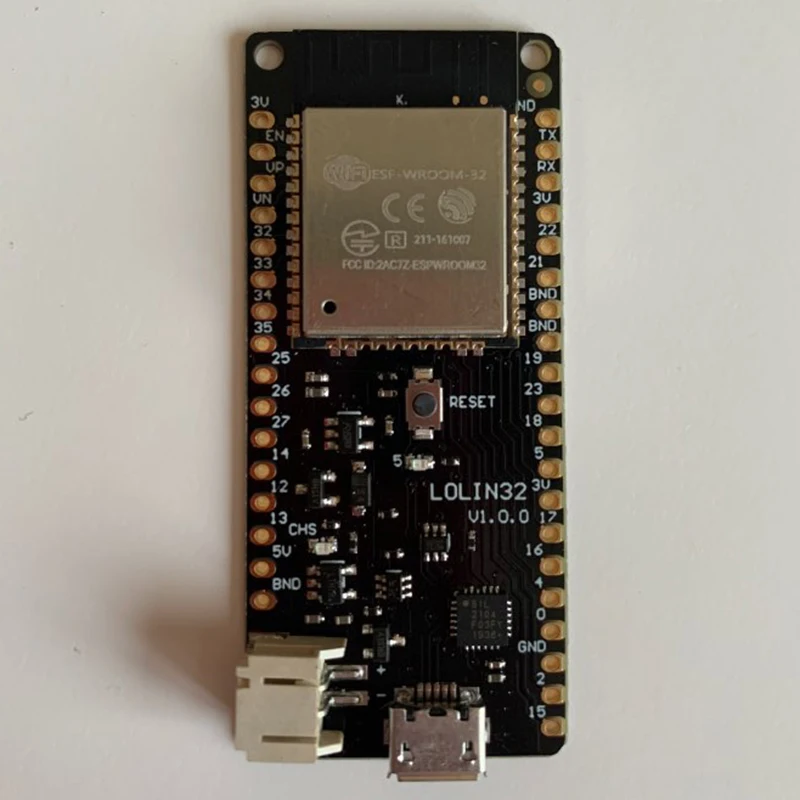 Mini D1 LOLIN32 ESP32 ESP-32 ESP-32S ESP32S Wifi Bluetooth ESP-WROOM-32 4MB
Mini D1 LOLIN32 ESP32 ESP-32 ESP-32S ESP32S Wifi Bluetooth ESP-WROOM-32 4MB
