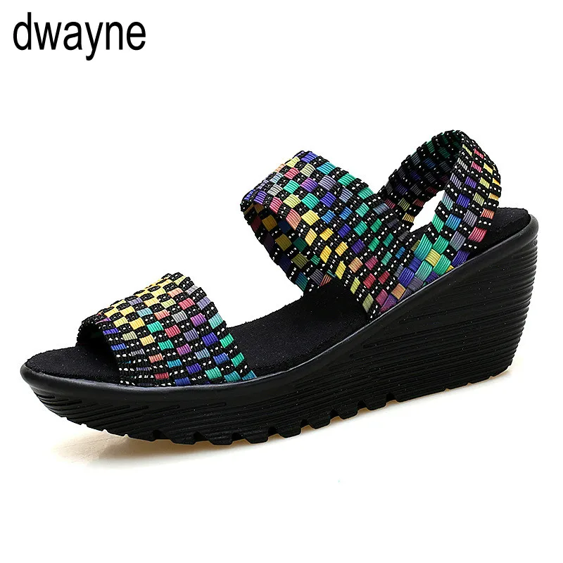 Summer Women Sandals Platform Wedges Shoes Woman Handmade Woven Shoes Breathable Open Toe Comforty Ladies Sandals
Summer Women Sandals Platform Wedges Shoes Woman Handmade Woven Shoes Breathable Open Toe Comforty Ladies Sandals