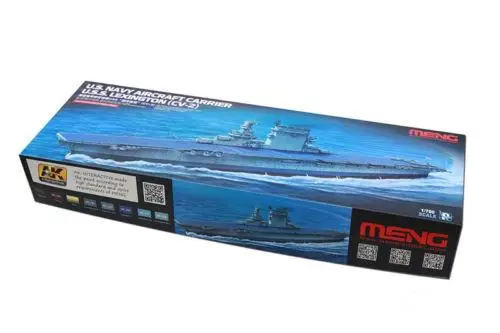 Авианосец ВМС США USS Lexington PS-002 модель 1/700 CV-2 |