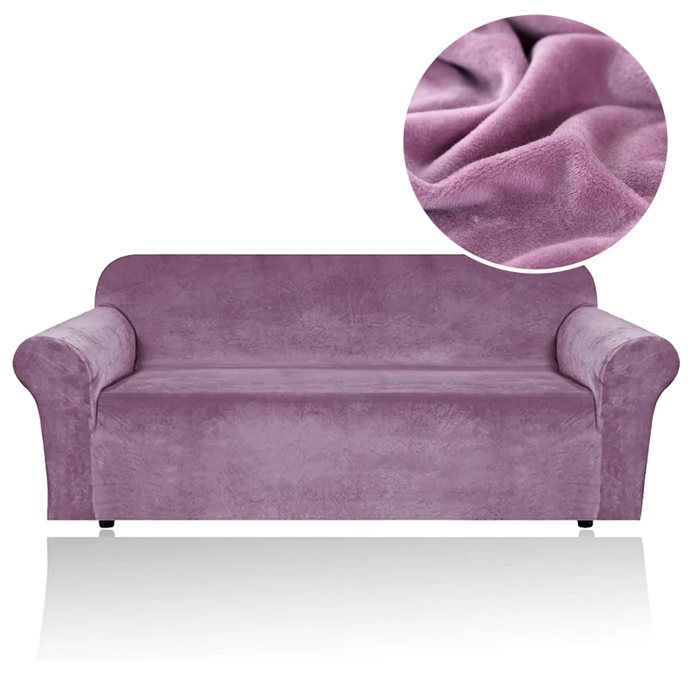 Velvet Plush Thicken Sofa Cover All-inclusive Elastic Sectional Couch Cover for Living Room Chaise Longue L Shaped Corner Covers
Velvet Plush Thicken Sofa Cover All-inclusive Elastic Sectional Couch Cover for Living Room Chaise Longue L Shaped Corner Covers