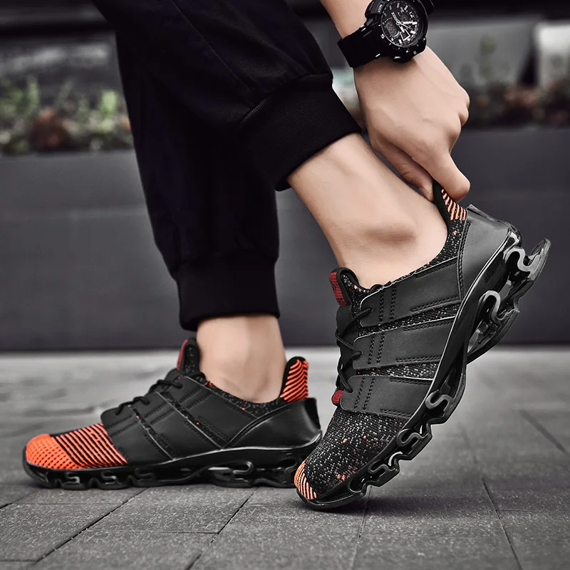 2020 Running Shoe for Men Adult Athletic Trainer Blade Sole Outdoor Breath Fitness Sneaker Sport Gym Shoes High-quality Sneakers
2020 Running Shoe for Men Adult Athletic Trainer Blade Sole Outdoor Breath Fitness Sneaker Sport Gym Shoes High-quality Sneakers