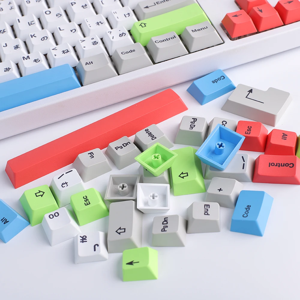 GMK-KEY Hit the Color pbt Keycap Cherry Profile Japanese Keycaps For Mx Switch dz60 Gk61 Dye Subbed Key Cap iso Key 7u MX HHKB
GMK-KEY Hit the Color pbt Keycap Cherry Profile Japanese Keycaps For Mx Switch dz60 Gk61 Dye Subbed Key Cap iso Key 7u MX HHKB