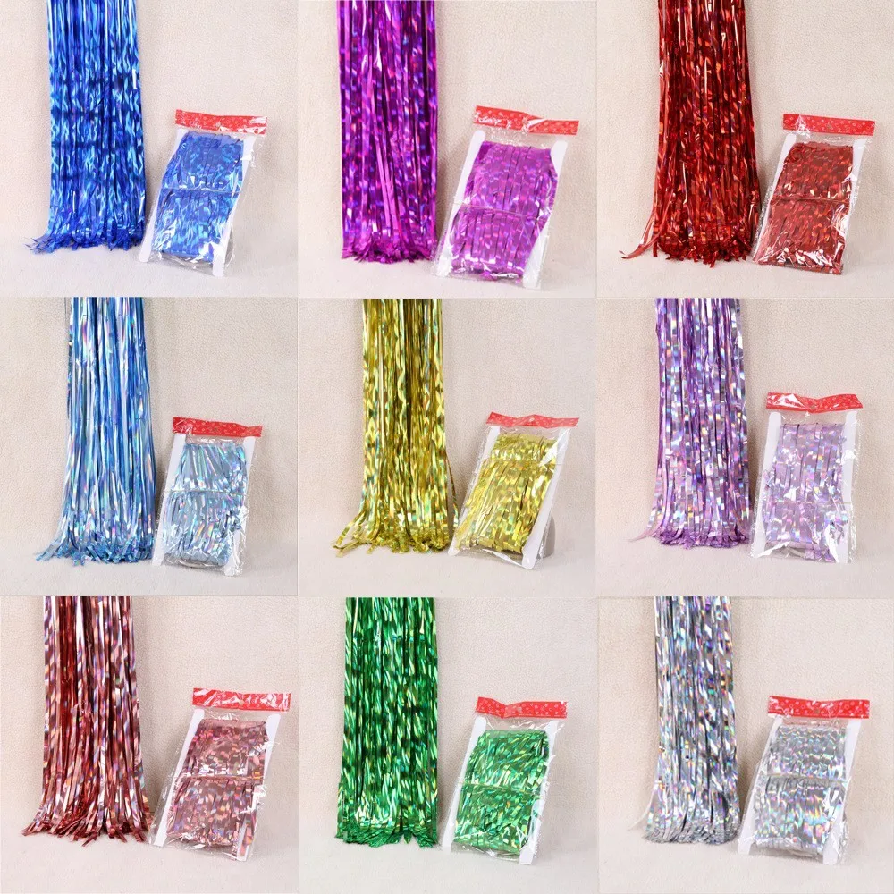 2 Meters Rain Silk Curtain Birthday Party Decoration Tassel Rain Silk Curtain Party DIY Decorations Background
2 Meters Rain Silk Curtain Birthday Party Decoration Tassel Rain Silk Curtain Party DIY Decorations Background