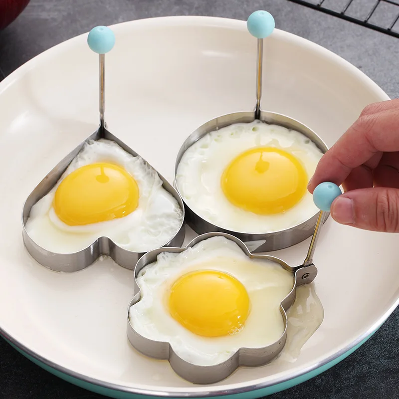 5 Styles Creative Stainless Steel DIY Breakfast Decoration Pancake Fried Egg Heart Flower Star Mold Kitchen Cooking Accessories
5 Styles Creative Stainless Steel DIY Breakfast Decoration Pancake Fried Egg Heart Flower Star Mold Kitchen Cooking Accessories