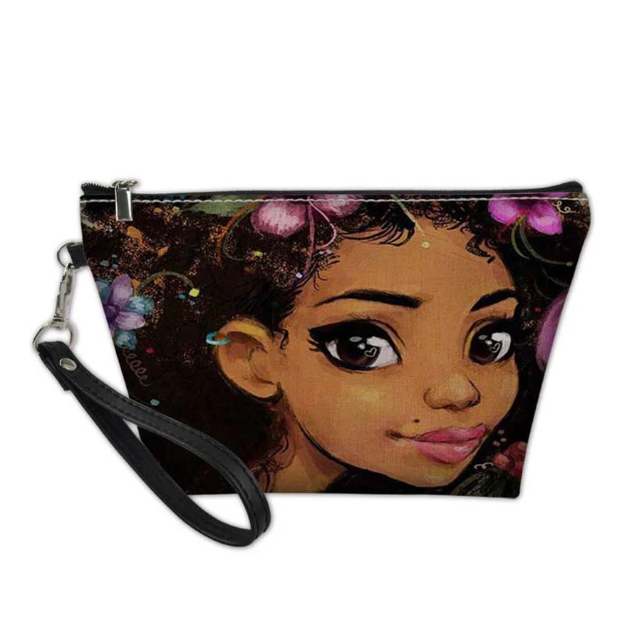 Cusotm Print Travel Organizer Cosmetic Cases for Women Black Art African Girl Printed Make Up Pouch Ladies Function Wash Kit Bag
Cusotm Print Travel Organizer Cosmetic Cases for Women Black Art African Girl Printed Make Up Pouch Ladies Function Wash Kit Bag