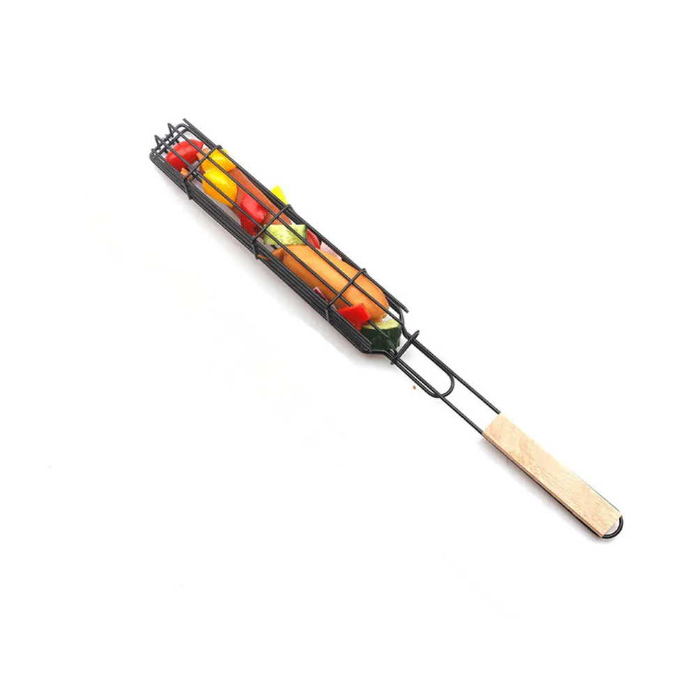 Grilled Fish Tongs 2 Colors Oven BBQ Clip Tableware Iron Modern Minimalist Barbecue Basket Non-Slip Wood
Grilled Fish Tongs 2 Colors Oven BBQ Clip Tableware Iron Modern Minimalist Barbecue Basket Non-Slip Wood