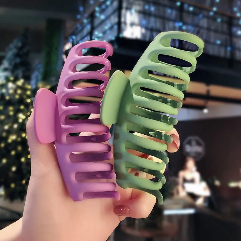1Pc Korean Solid Big Hair Claws Elegant Acrylic Hair Clips Hairpins Barrette Headwear for Women Girls Hair Accessories
1Pc Korean Solid Big Hair Claws Elegant Acrylic Hair Clips Hairpins Barrette Headwear for Women Girls Hair Accessories