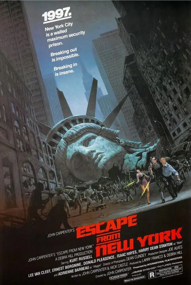 

Постер из фильма «Побег Джона плотника» из Нью-Йорка, 24x36 дюймов