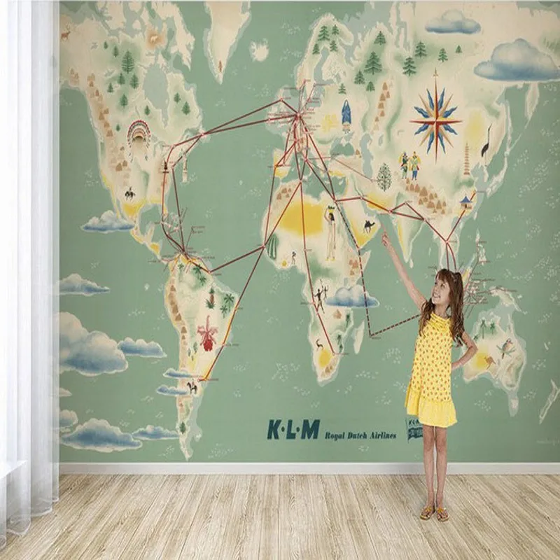 Drop Shipping Mural 3D Three-dimensional Personality Wallpaper Mural Bar KTV Restaurant Hotel Background World Map Wallpaper
Drop Shipping Mural 3D Three-dimensional Personality Wallpaper Mural Bar KTV Restaurant Hotel Background World Map Wallpaper