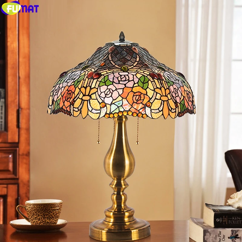 FUMAT Tiffany Garden Rose Table Lamp Jade Stained Glass Desk Light Mermaid Calabash Frame Decor Classical Lighting 16 20 Inch
FUMAT Tiffany Garden Rose Table Lamp Jade Stained Glass Desk Light Mermaid Calabash Frame Decor Classical Lighting 16 20 Inch